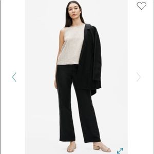 EILEEN FISHER Straight wide Leg Pants